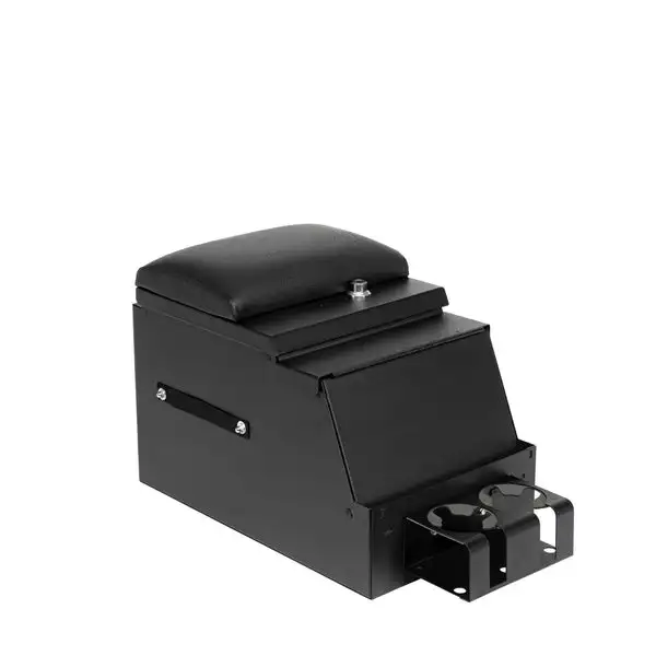 Deluxe Stereo Center Console Universal 12 1/2 Inch Wide Black Tuffy Security Products - Tuffy Security Products - 017-01