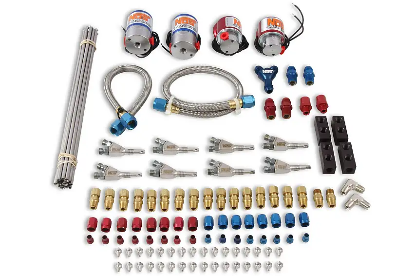 NOS Custom Nitrous Plumbing Kit Pro Fogger - 02462-S-JSNOS