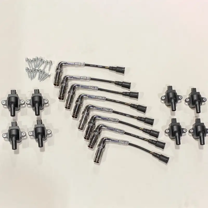 Ford Racing 20-22 Super Duty 7.3L Gas Ignition Coil & Wire - Set of 8