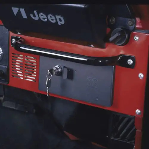 Glove Box - 55-86 CJ / 81-85 Scrambler CJ8 Locking Black Tuffy Security Products - Tuffy Security Products - 035-01