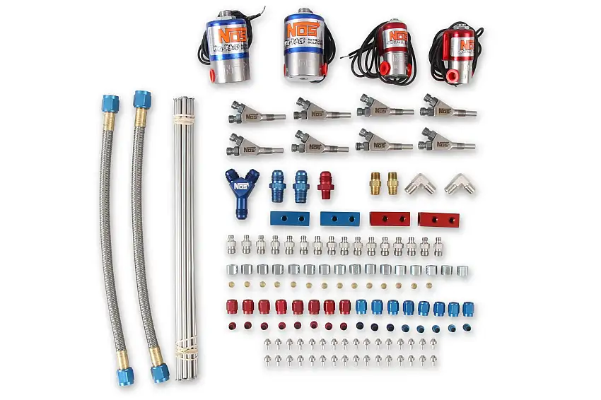 NOS Pro Race Fogger Professional Nitrous System - Annular Nozzles - 04467NOS