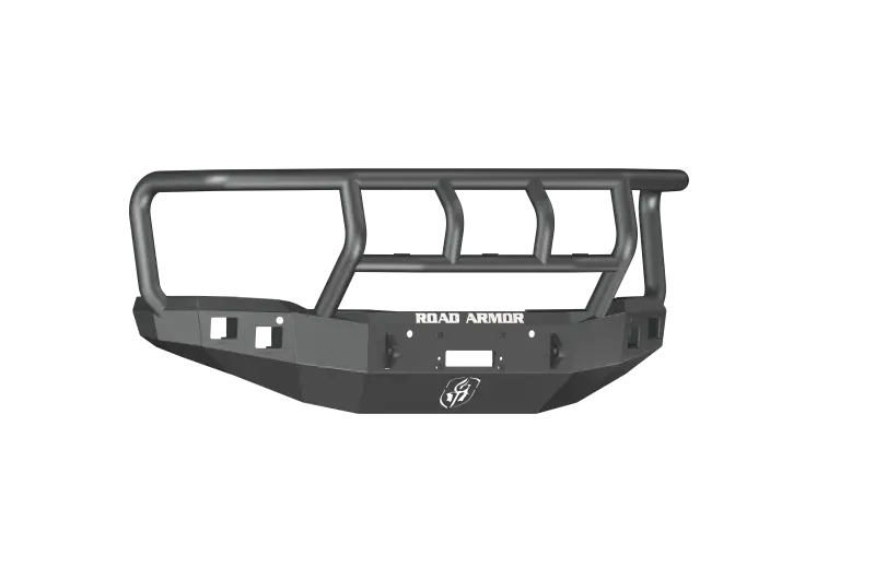 Road Armor 14-15 GMC 1500 Stealth Front Winch Bumper w/Titan II Guard - Tex Blk