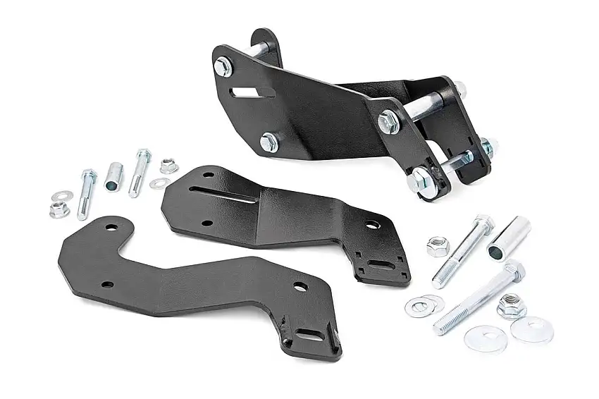 Rough Country Control Arm Relocation Kit - Front - Jeep Wrangler JK (2007-2018)
