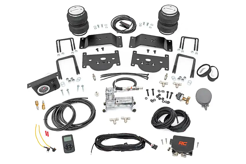 Air Spring Kit W Compressor - Wireless Controller - 0-6 In. Lifts - Toyota Tundra 2WD 4WD (2007-2021)
