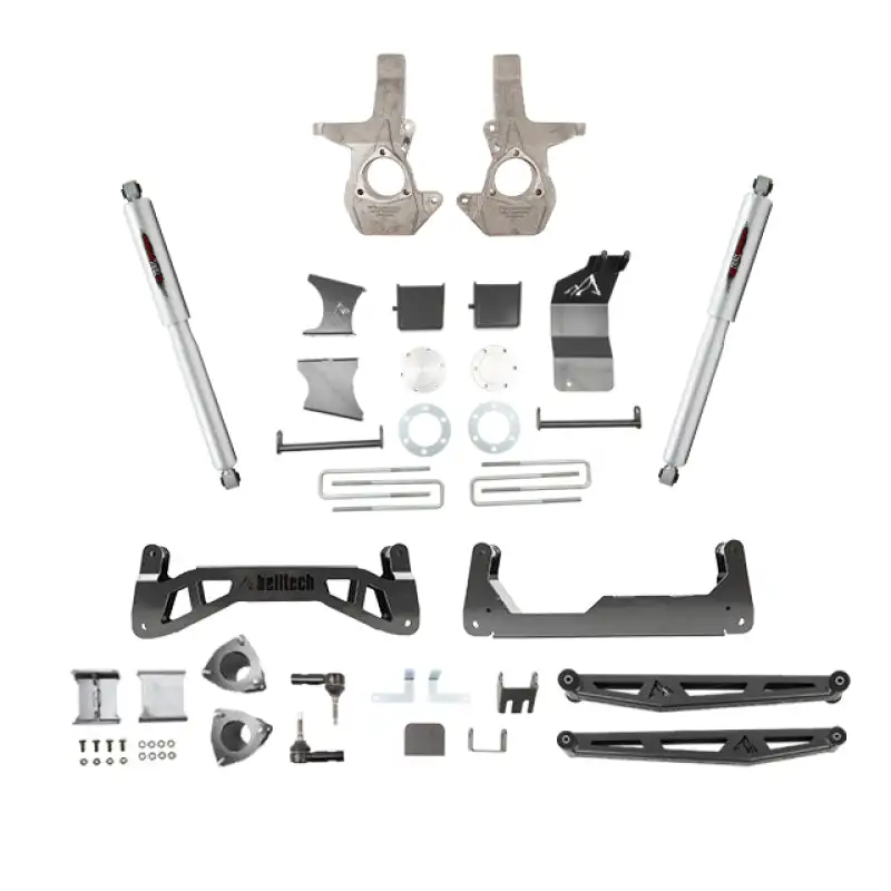 Belltech Chevrolet Silverado / GMC Sierra 1500 4WD 7-9in Suspension Lift Kit w/ Shocks