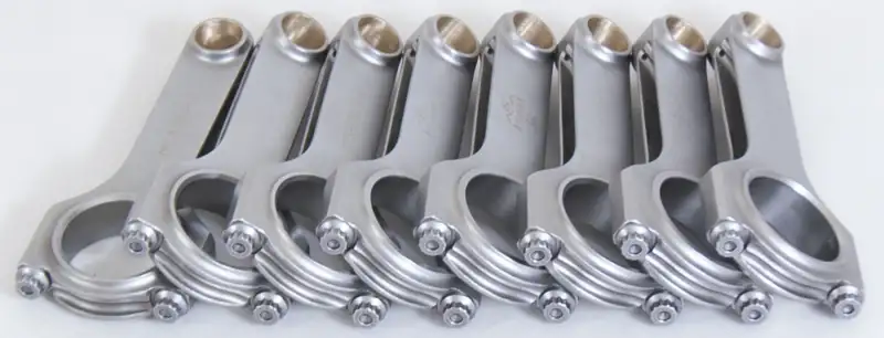 Eagle Chevrolet SB 5.700in Length 2.000in Rod Journal Forged 4340 Steel H-Beam Rods - Set of 8