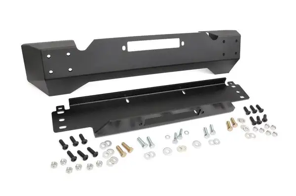 Front Stubby Winch Bumper | Jeep Wrangler TJ (97-06)/Wrangler Unlimited (04-06) - Rough Country - 1012
