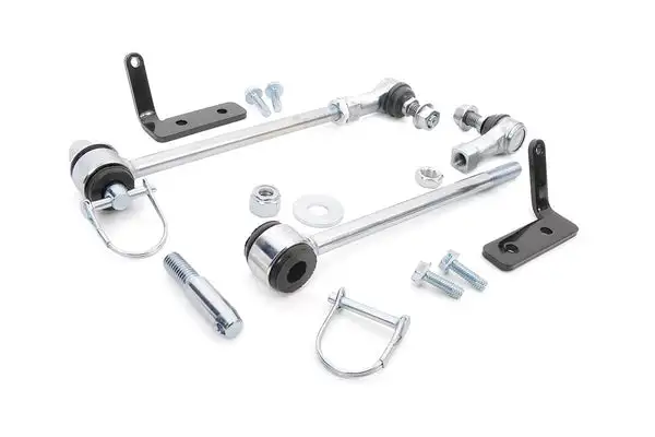 Quick Disconnect Sway Links | 2.5 Inch Lift | Jeep Wrangler JK/Wrangler Unlimited (07-18) - Rough Country - 1029