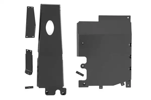Skid Plate Combo | 3.6L | Engine | T-Case | Jeep Wrangler Unlimited (18-19) - Rough Country - 10616