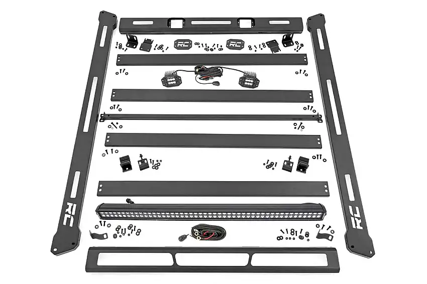 Roof Rack - Black Series Lights - Jeep Wrangler JL (18-23) Wrangler Unlimited (18-23)