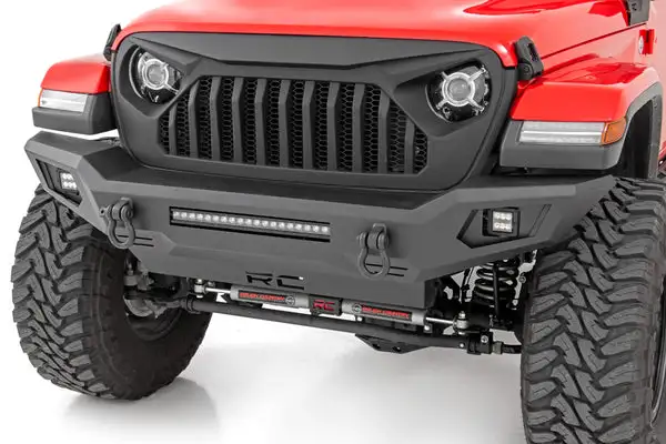 Front Bumper | Skid Plate | Jeep Gladiator JT/Wrangler JK & JL/Wrangler Unlimited 4WD - Rough Country - 10635