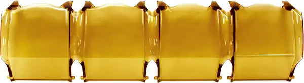 Rigid Industries Adapt Lens Cover 10in - Amber (11003)