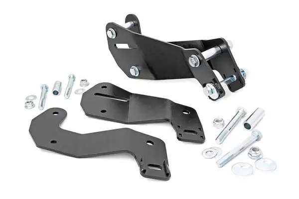 Control Arm Relocation Kit | Front | Jeep Wrangler JK/Wrangler Unlimited (07-18) - Rough Country - 110600