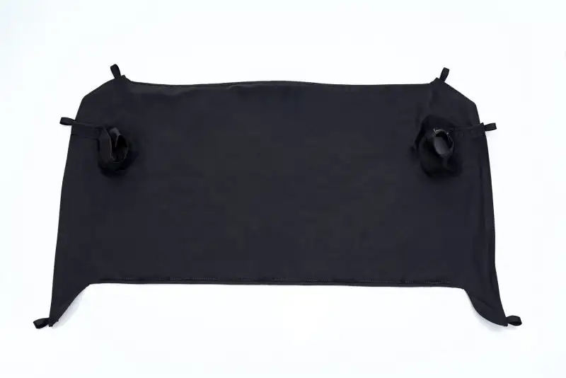 Rampage Jeep Wrangler(JK) 2-Door Tonneau Cover - Black Diamond