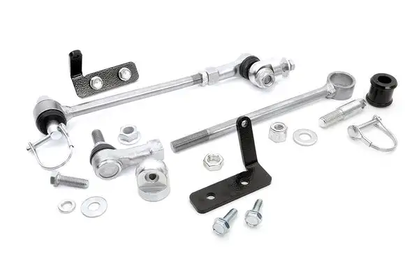 Quick Disco Sway Links | 3.5-6.5 Inch Lift | Jeep Cherokee XJ (84-01)/Comanche MJ (86-92) - Rough Country - 1128