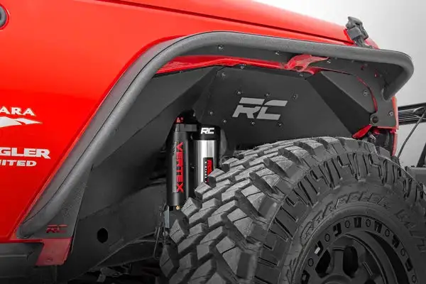 Inner Fenders | Front | Vertex | Jeep Wrangler JK/Wrangler Unlimited (07-18) - Rough Country - 1195V