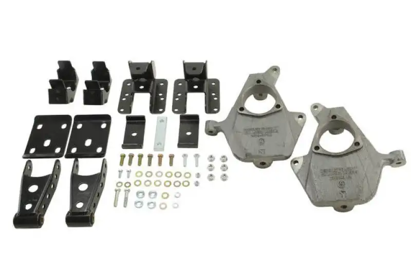 Belltech LOWERING KIT Chevy/GMC Silverado/Sierra All Cabs 2WD 2in Front/4in Rear w/o Shocks