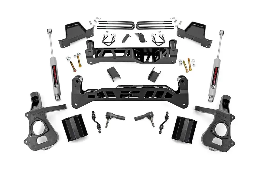 7 Inch Lift Kit - Alu S.Steel - Chevy GMC 1500