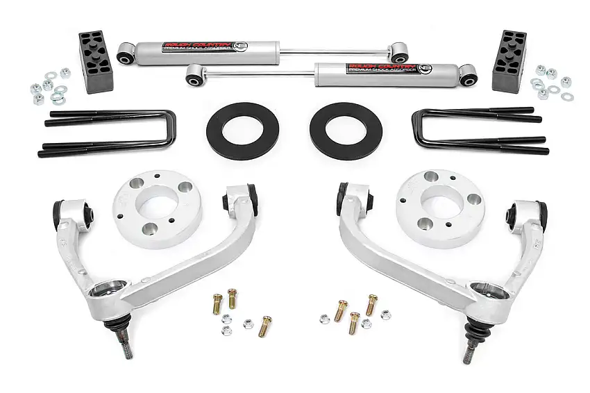 Rough Country 3 Inch Lift Kit - Ford F-150 4WD (2014-2020)