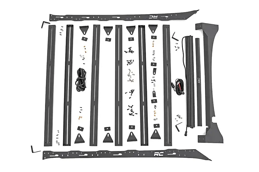 Roof Rack - FR 40 Inch Single Row BLK LED - Ford F-150 (15-18)