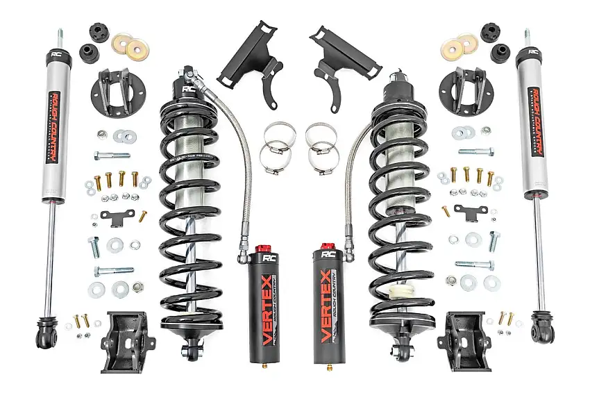 6 Inch Coilover Conversion Upgrade Kit - Vertex V2 - Ford F-250 F-350 Super Duty