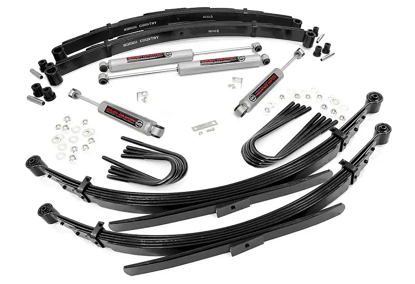 2 Inch Lift Kit - 52 Inch RR Springs - Chevy GMC C10 K10 C15 K15 Truck Jimmy