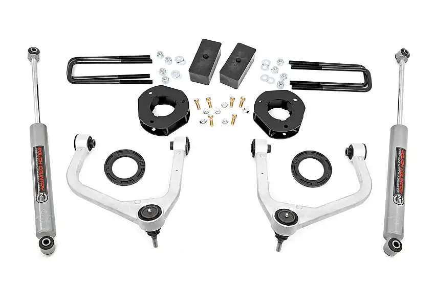 3.5 Inch Lift Kit - GMC Sierra 1500 2WD 4WD (2019+)