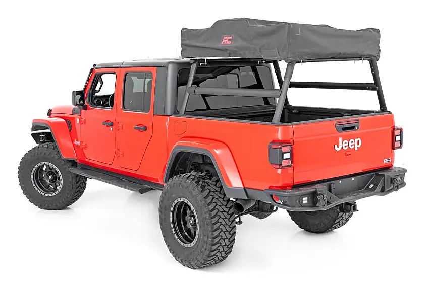 Rough Country Bed Rack - Aluminum - Jeep Gladiator (2020-2022)