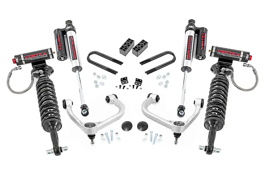 3 Inch Lift Kit - Fabbed UCA - Vertex - Ford F-150 4WD (2021+)