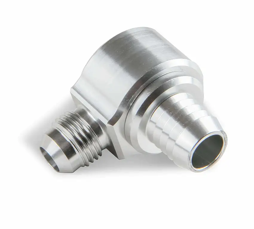 Earls Brake Booster Check Valve - Billet Aluminum - 90 Degree - 252006ERL
