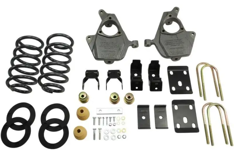 Belltech LOWERING KIT Chev/GM Silverado/Sierra Std Cab 2WD 3in or 4in Frnt/7in Rear w/o Shocks