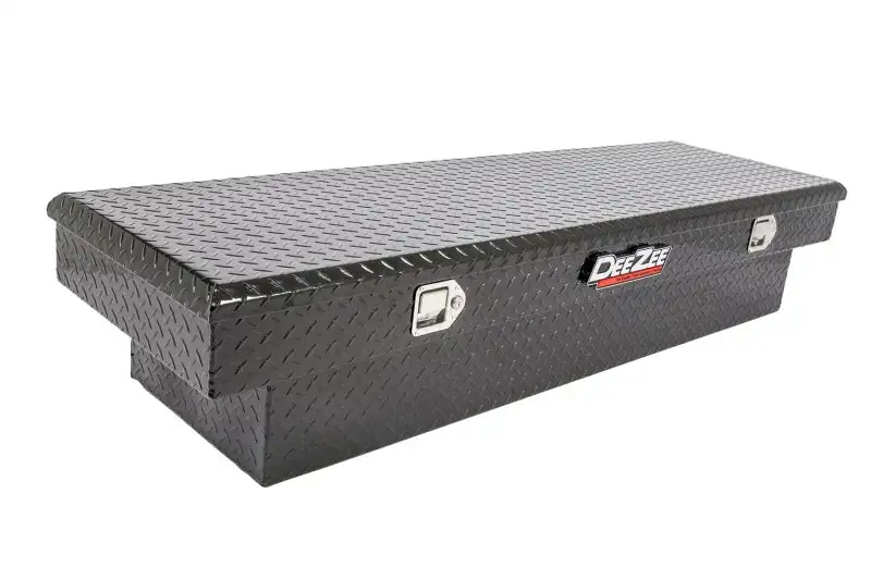 Dee Zee Universal Tool Box - Red Crossover - Single Lid Black BT Full Size