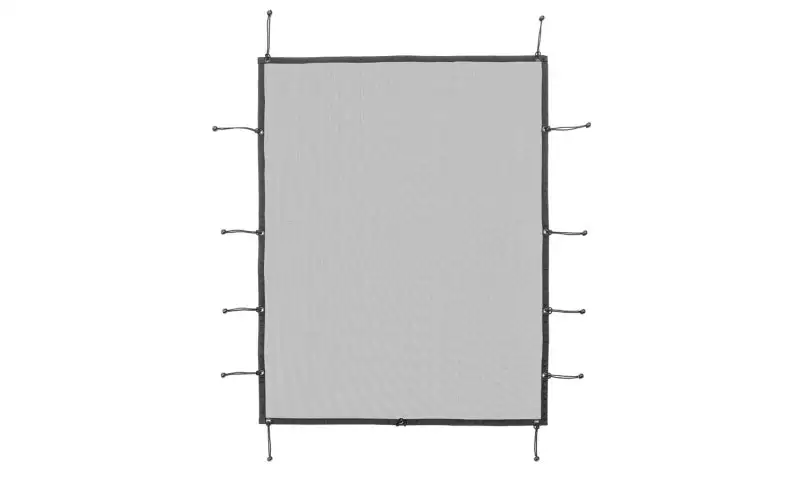 Rampage Jeep Wrangler (TJ) 2-Door Mesh Shade Top - Black