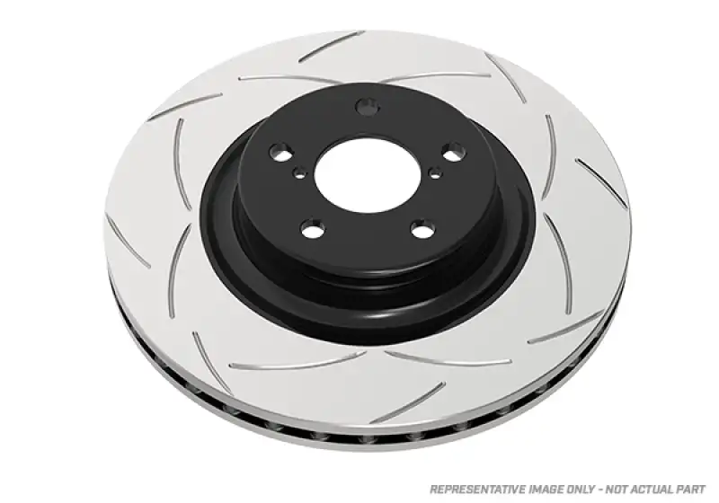DBA 11-14 Ford Mustang GT Front T2 Slotted Street Series Rotor