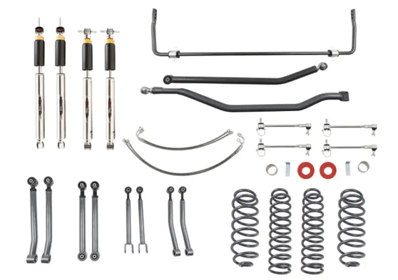 Belltech Wrangler Rubicon Unlimited JK 4dr 4in. Lift Lift Kit