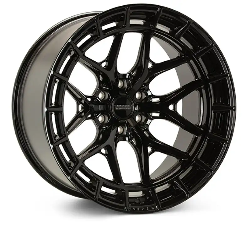 Vossen HFX-6 22x10 - 6x139.7 - ET-18 - Super Deep - 106.1 - Gloss Black Wheel