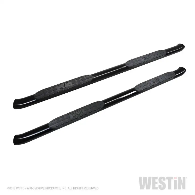 Westin Chevrolet Silverado/Sierra 1500 Crew Cab Non LD PRO TRAXX 4 Oval Nerf Step Bars - Black