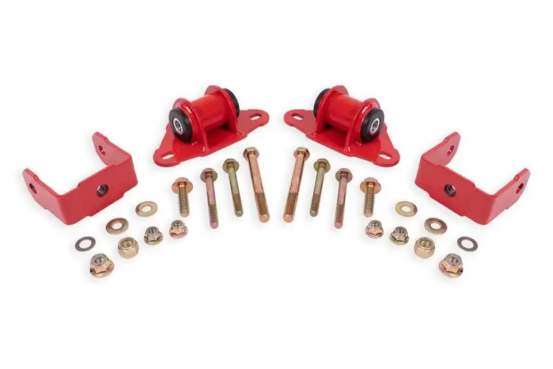 BMR 14-19 Chevrolet Corvette Transmission/Differential Mount - Red