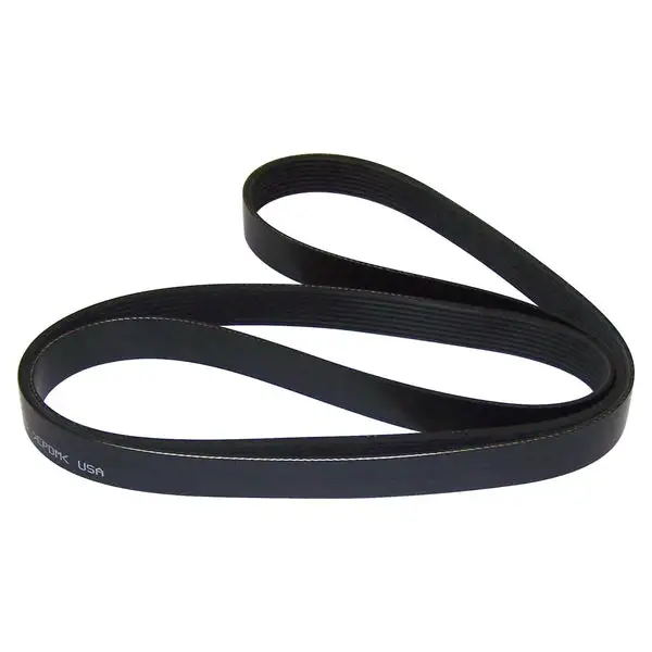 Accessory Drive Belt for Select Jeep ZJ, XJ Models w/ 2.5L Diesel Engine, 2195mm Crown Automotive - 4883445AA - Crown Automotive Jeep Replacement