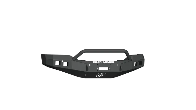 Road Armor 16-18 GMC 1500 Stealth Front Winch Bumper w/Pre-Runner Guard - Tex Blk