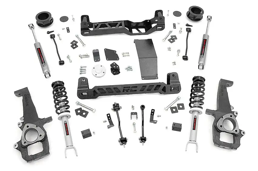 4 Inch Lift Kit - N3 Struts - Ram 1500 4WD (2012+ & Classic)