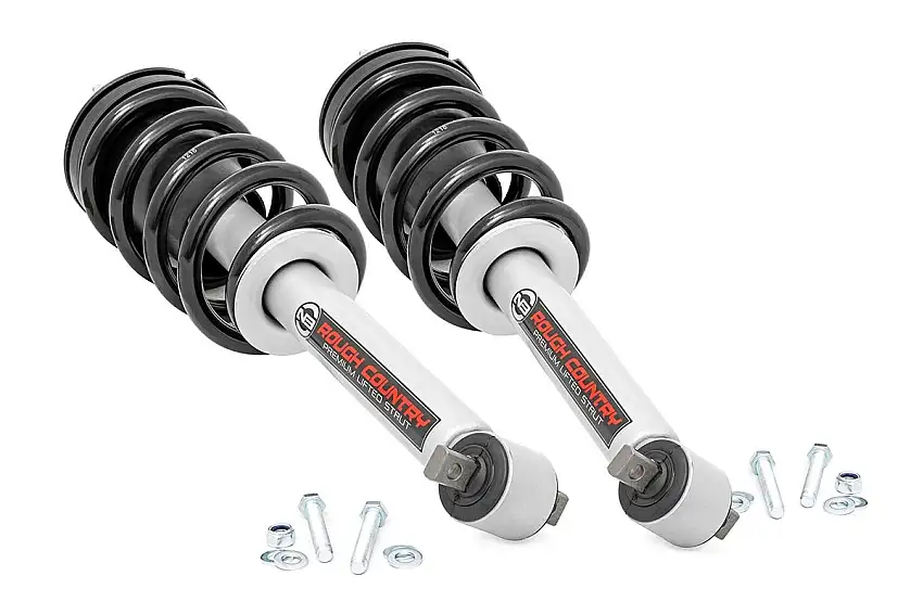 Rough Country Loaded Strut Pair - 5 Inch - Chevy GMC 1500 (14-18)
