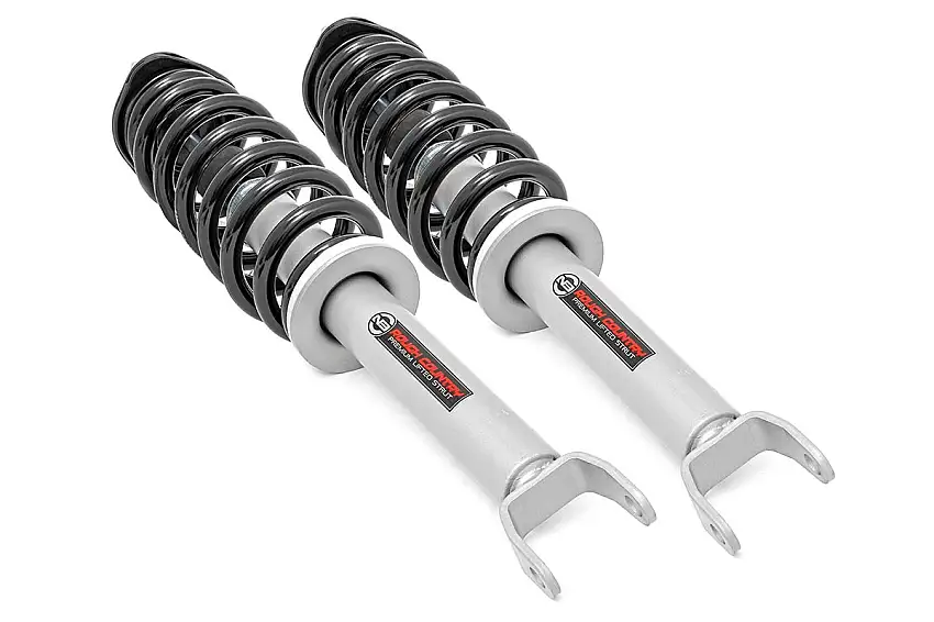 Rough Country Loaded Strut Pair - 6 Inch - Ram 1500 4WD