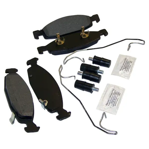 Front Brake Pad Master Kit for 99-02 Grand Cherokee w/ Teves (Black) Calipers Crown Automotive - 5011969MK - Crown Automotive Jeep Replacement
