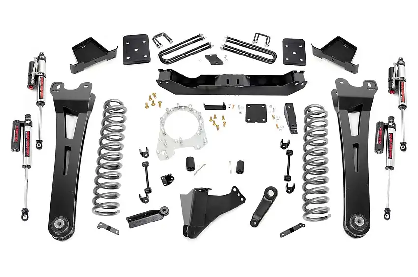 6 Inch Lift Kit - Radius Arm - No OVLD - Vertex - Ford F-250 F-350 Super Duty
