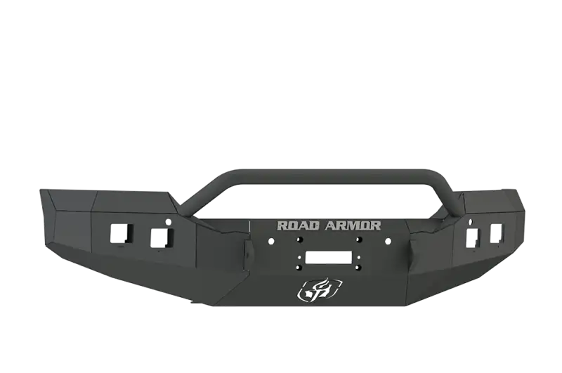 Road Armor 15-19 GMC 2500 Stealth Front Winch Bumper w/Pre-Runner Guard - Tex Blk