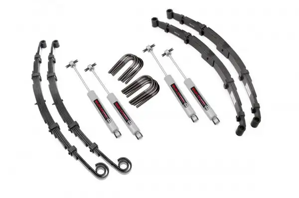 2.5 Inch Lift Kit | Jeep CJ5/CJ7 4WD (1955-1968) - Rough Country - 60030