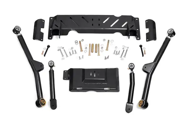 Long Arm Upgrade Kit | 4-6 Inch Lift | Jeep Cherokee XJ (84-01)/Comanche MJ (86-92) - Rough Country - 61600U