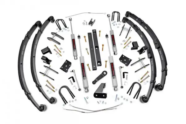 4.5 Inch Lift Kit | X-Series | Power Steer | Jeep Wrangler YJ 4WD (1987-1995) - Rough Country - 617.20