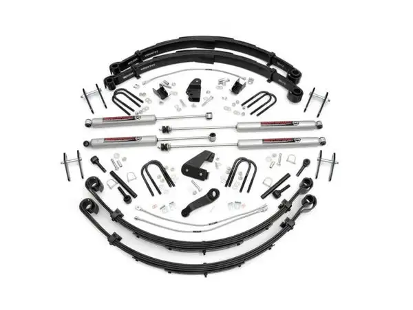 6 Inch Lift Kit | Power Steer | Jeep Wrangler YJ 4WD (1987-1995) - Rough Country - 622N2